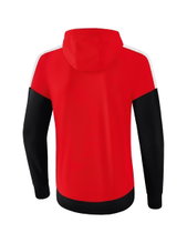 Erima Squad Hooded Training Jacket Red/Black/White Men